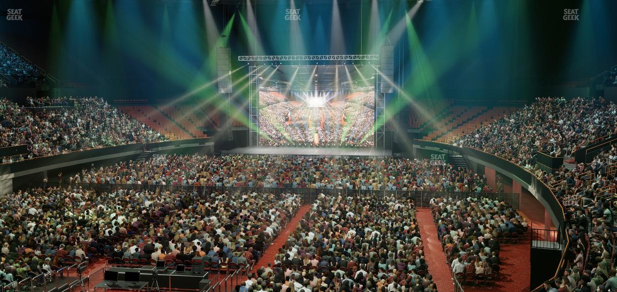 Kia Forum - Section 102 Seat View