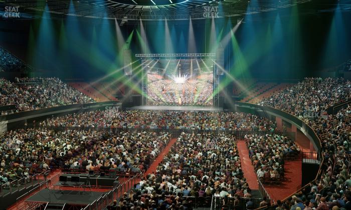 Kia Forum - Section 102 Seat View