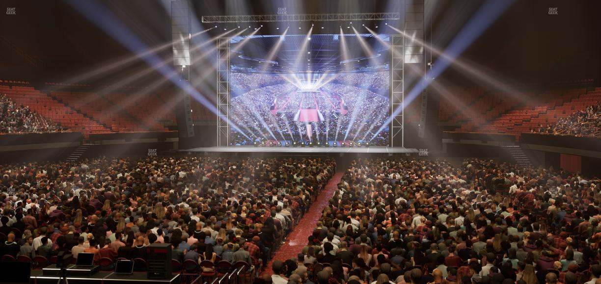 Kia Forum - Section 102 Seat View