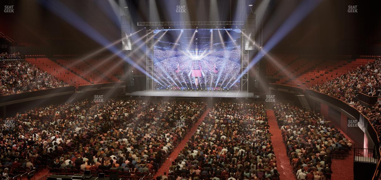 Kia Forum - Section 102 Seat View