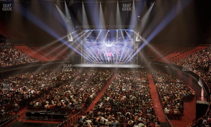 Kia Forum - Section 102 Seat View