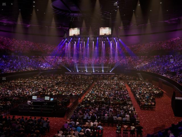 Kia Forum - Section 102 Seat View