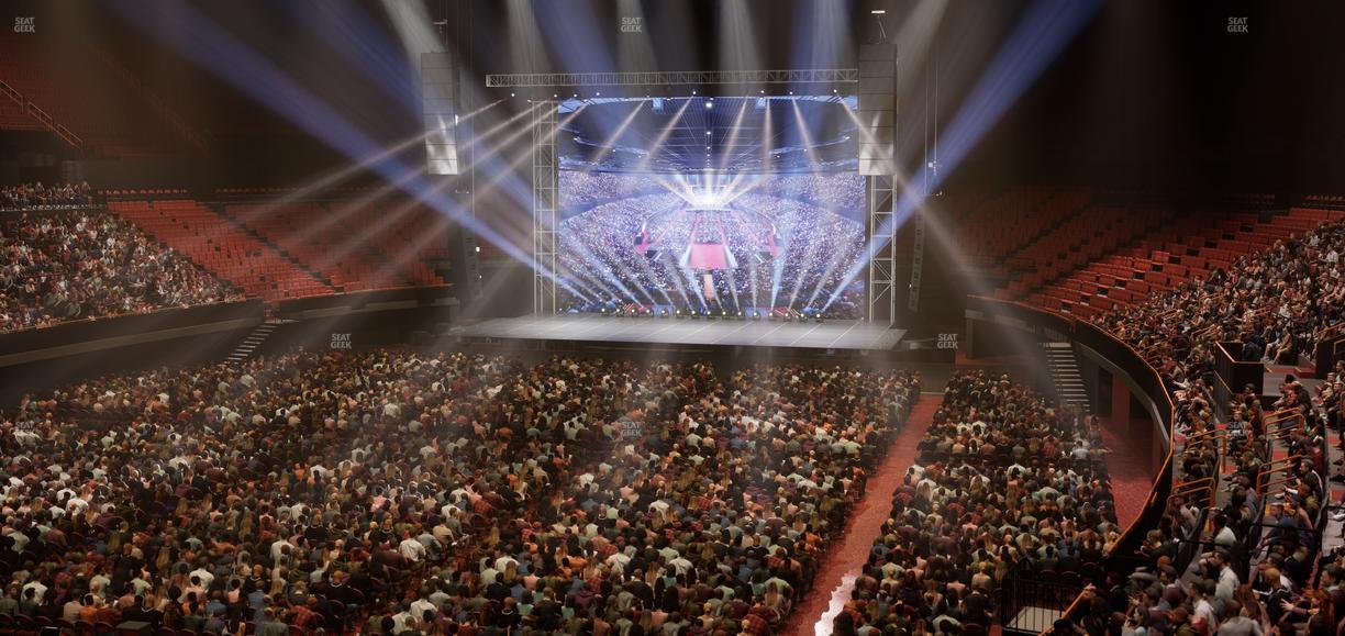 Kia Forum - Section 103 Wc Seat View