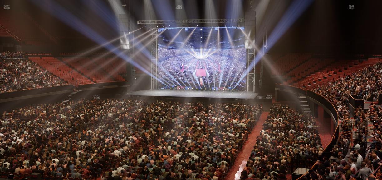 Kia Forum - Section 103 Seat View