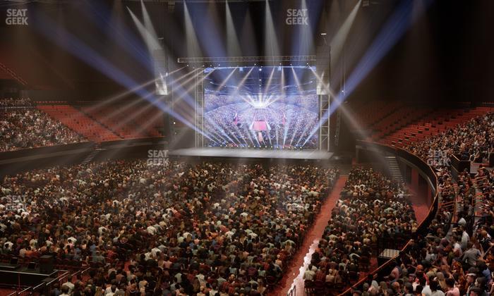 Kia Forum - Section 103 Seat View