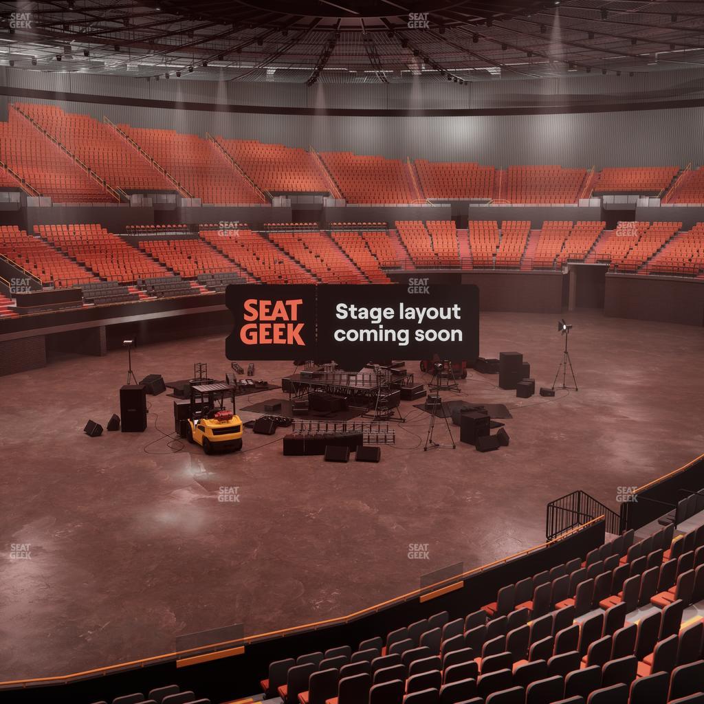 Kia Forum - Section 104 Wc Seat View