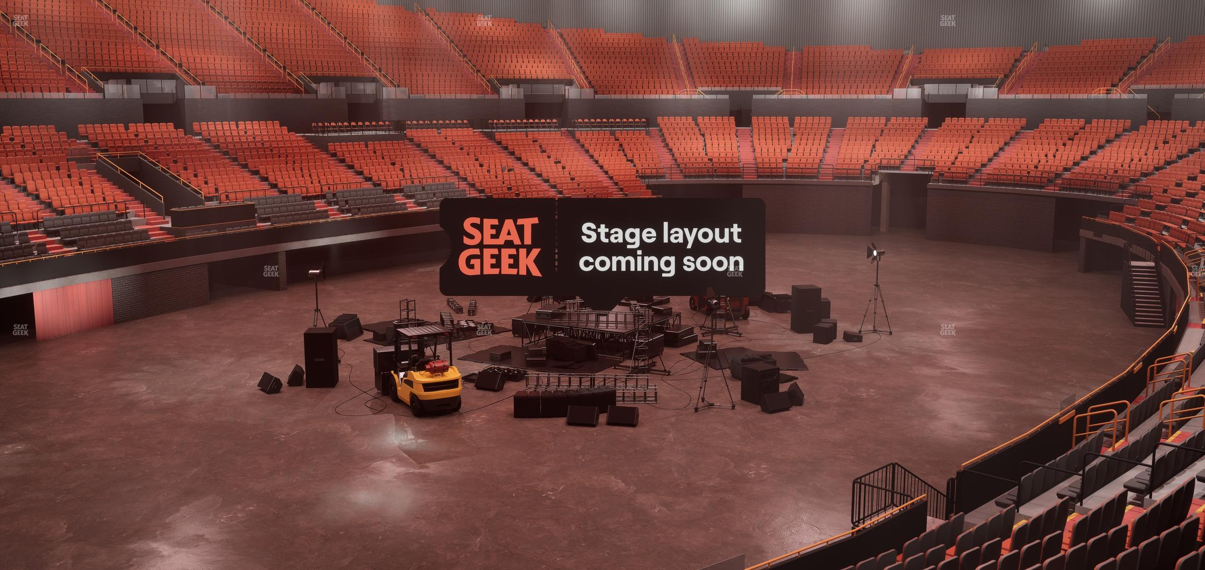 Kia Forum - Section 104 Wc Seat View