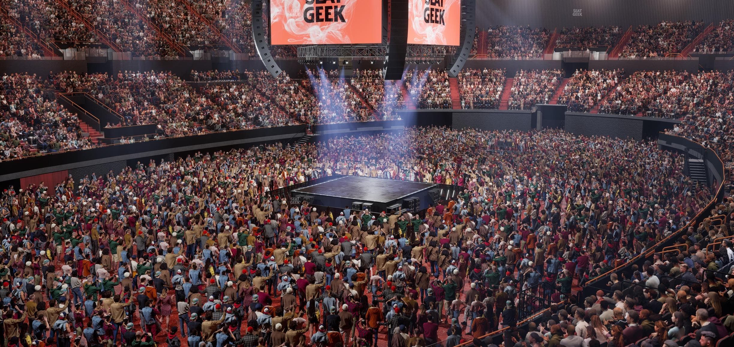 Kia Forum - Section 104 Wc Seat View