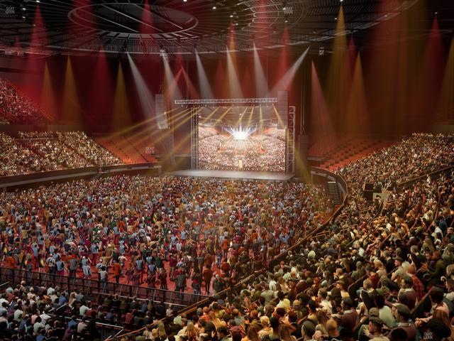 Kia Forum - Section 104 Wc Seat View