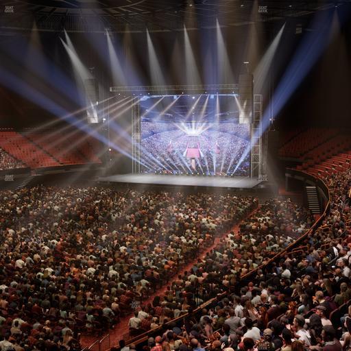 Kia Forum - Section 104 Wc Seat View