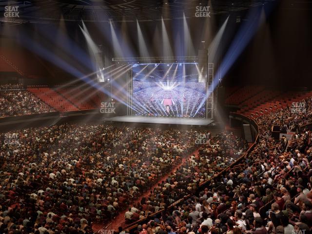 Kia Forum - Section 104 Wc Seat View