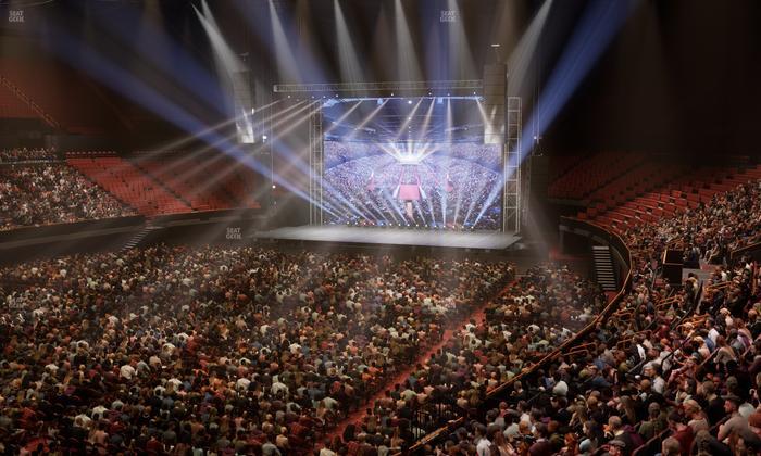 Kia Forum - Section 104 Wc Seat View