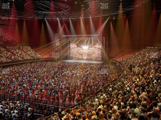 Kia Forum - Section 104 Wc Seat View