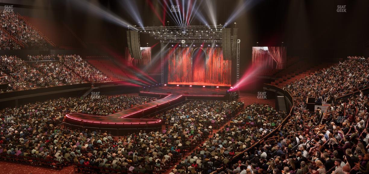 Kia Forum - Section 104 Wc Seat View