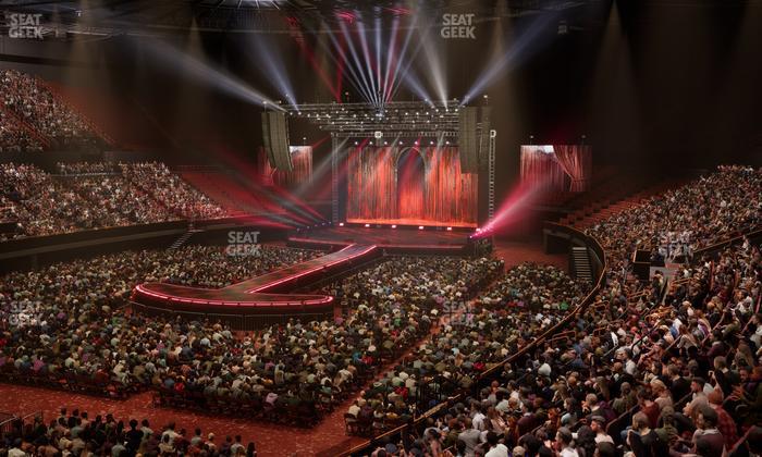 Kia Forum - Section 104 Wc Seat View