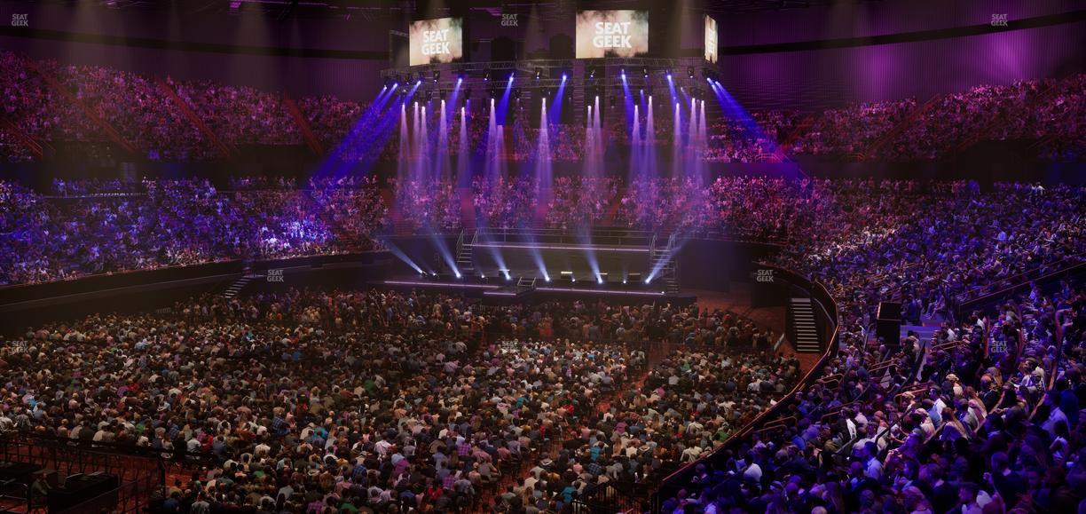 Kia Forum - Section 104 Wc Seat View