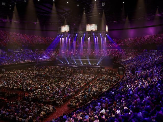 Kia Forum - Section 104 Wc Seat View