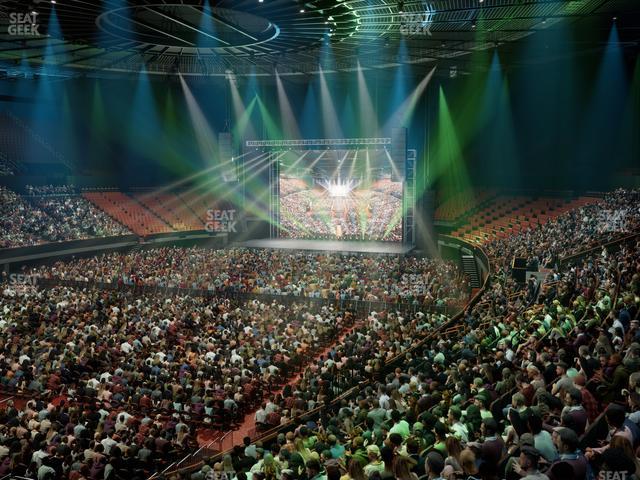 Kia Forum - Section 104 Wc Seat View