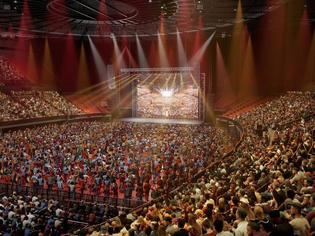 Kia Forum - Section 104 Seat View