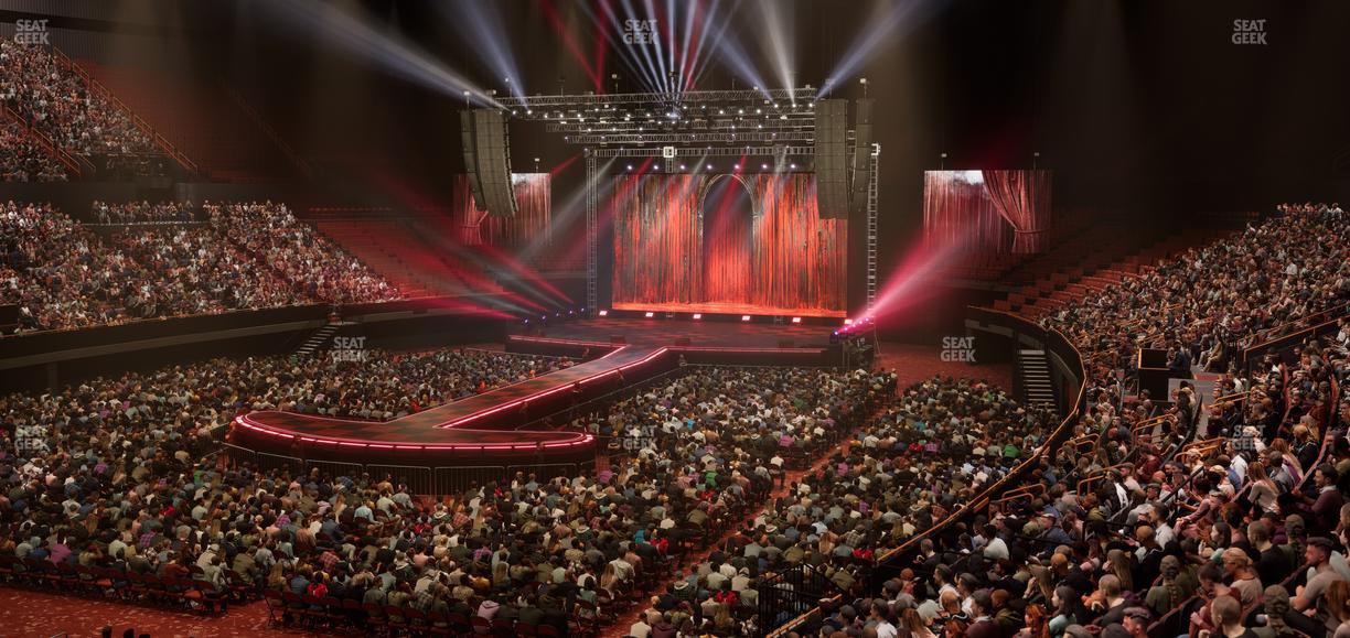 Kia Forum - Section 104 Seat View