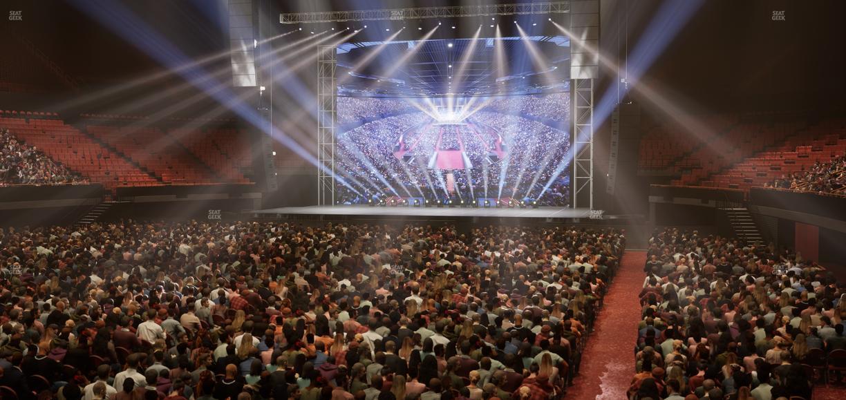 Kia Forum - Section 104 Seat View