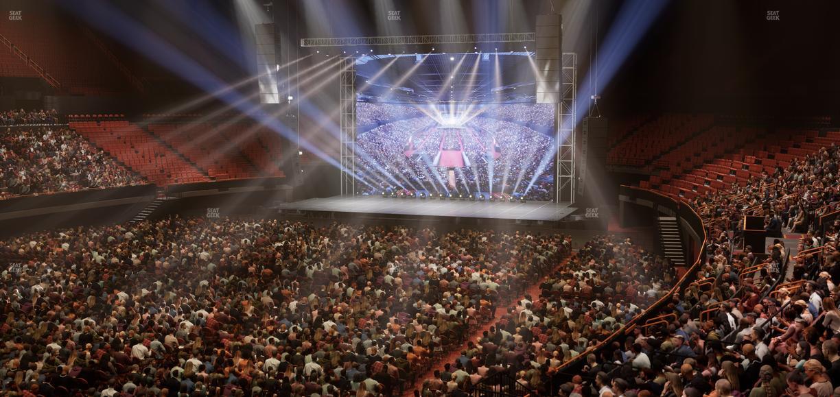 Kia Forum - Section 104 Seat View