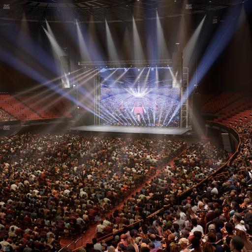 Kia Forum - Section 104 Seat View