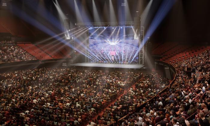 Kia Forum - Section 104 Seat View