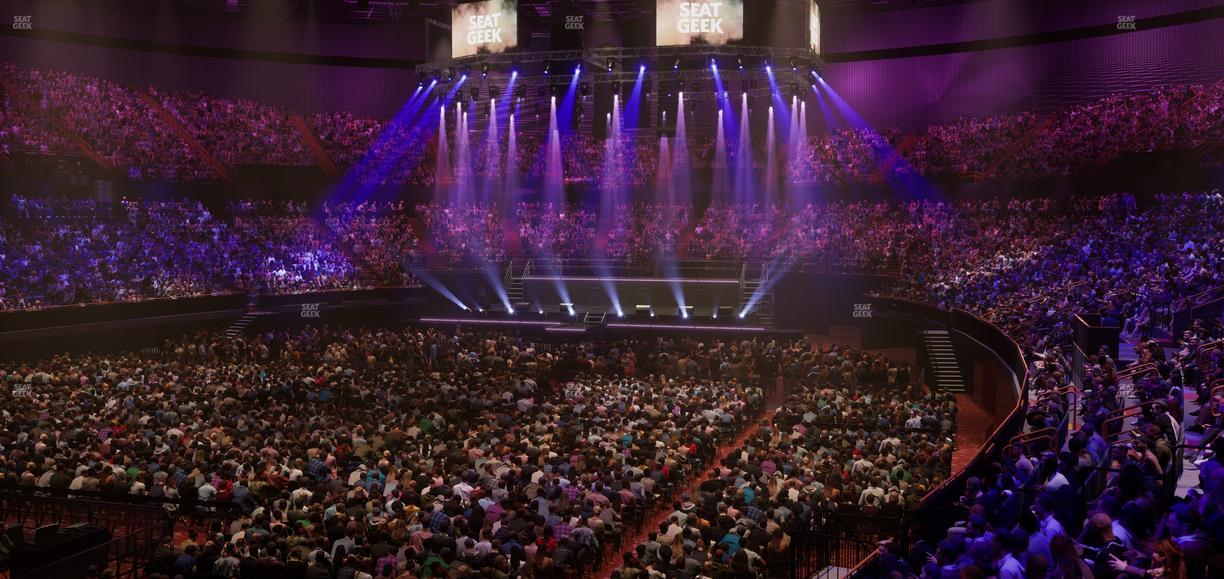 Kia Forum - Section 104 Seat View