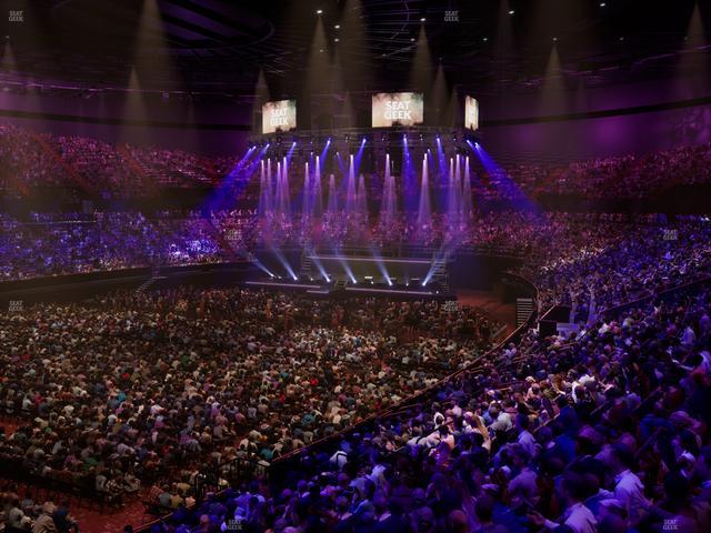 Kia Forum - Section 105 Wc Seat View