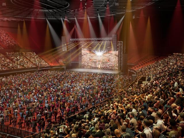 Kia Forum - Section 105 Wc Seat View