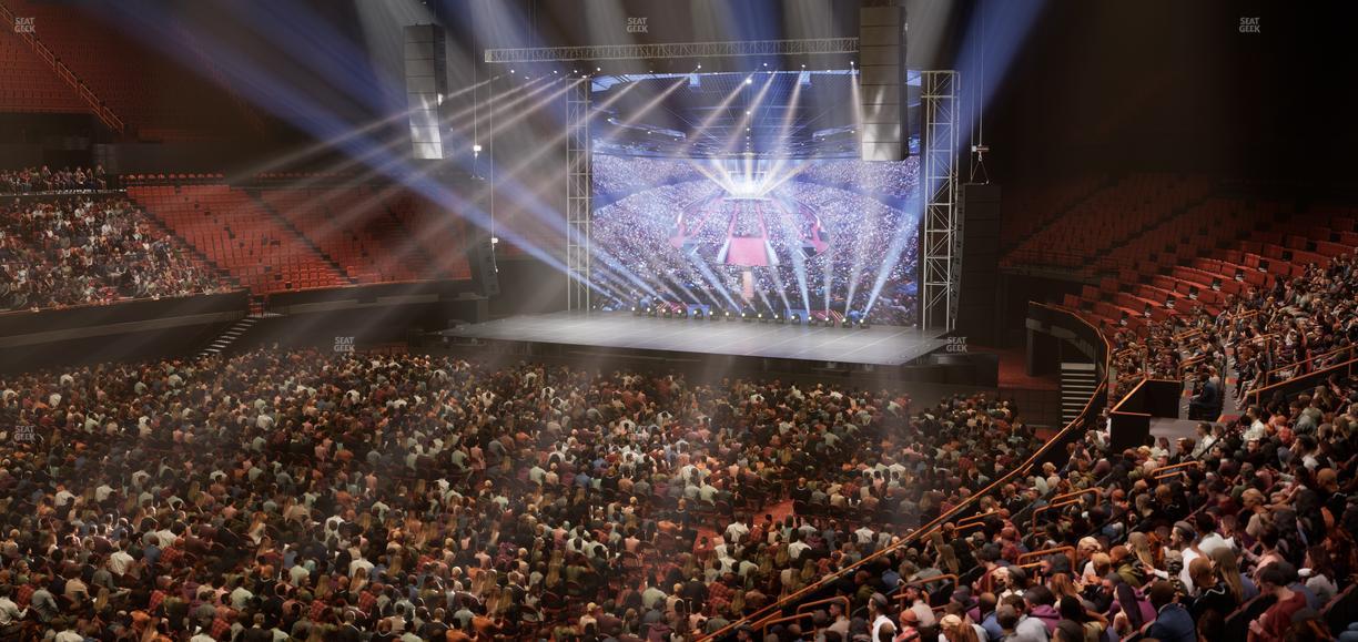 Kia Forum - Section 105 Wc Seat View