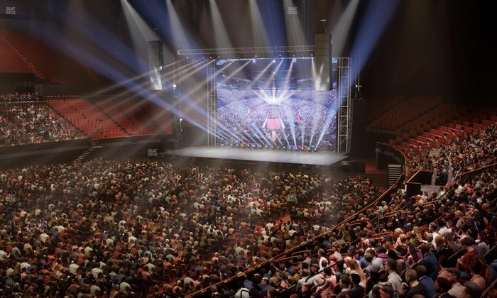 Kia Forum - Section 105 Wc Seat View