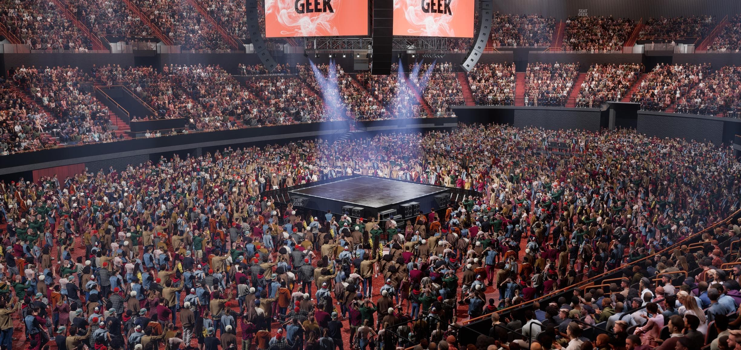 Kia Forum - Section 105 Wc Seat View