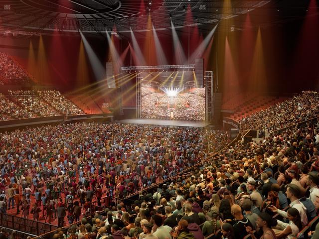 Kia Forum - Section 105 Seat View