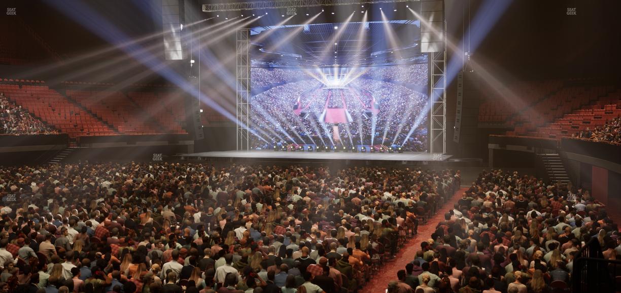 Kia Forum - Section 105 Seat View