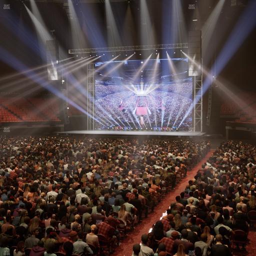 Kia Forum - Section 105 Seat View