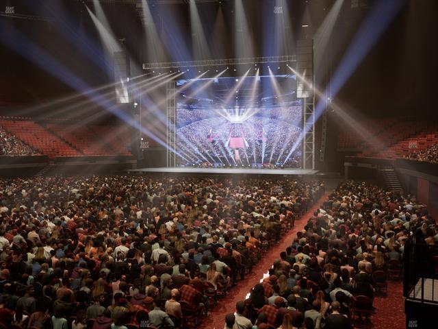 Kia Forum - Section 105 Seat View