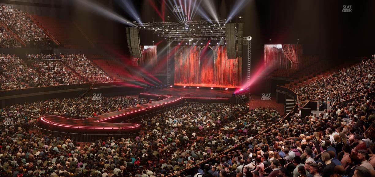 Kia Forum - Section 105 Seat View