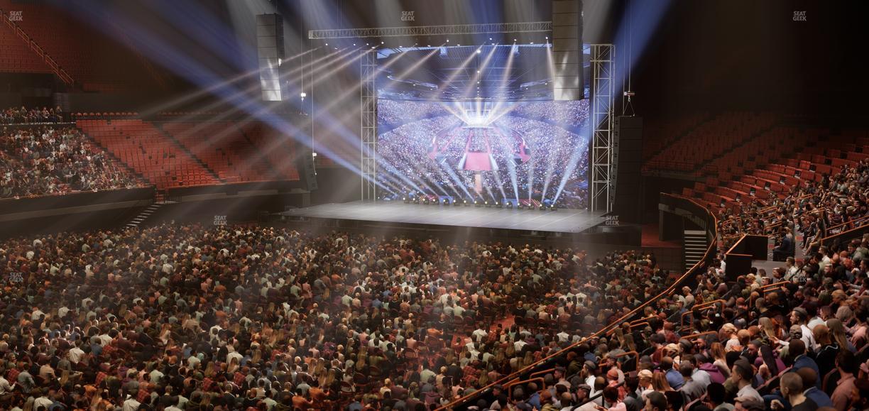 Kia Forum - Section 105 Seat View