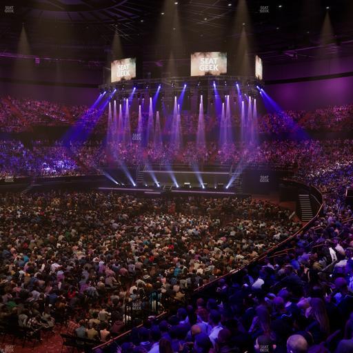 Kia Forum - Section 105 Seat View