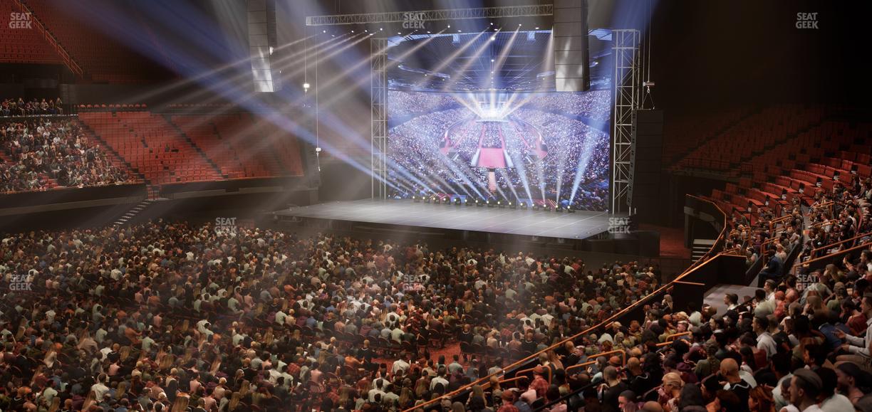 Kia Forum - Section 106 Seat View