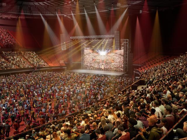 Kia Forum - Section 106 Seat View