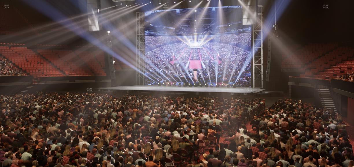 Kia Forum - Section 106 Seat View