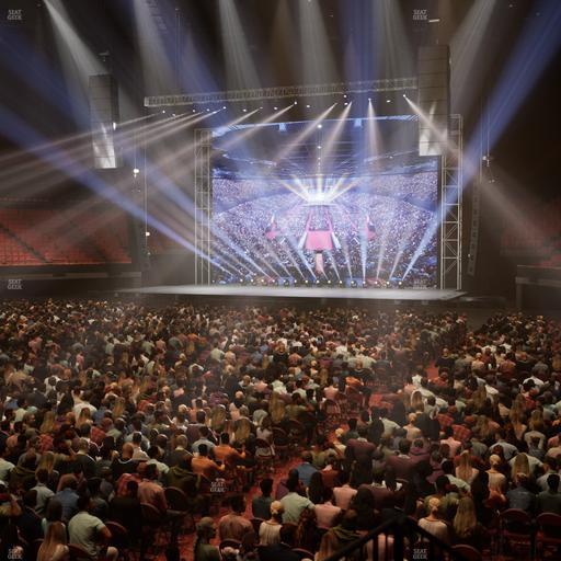 Kia Forum - Section 106 Seat View