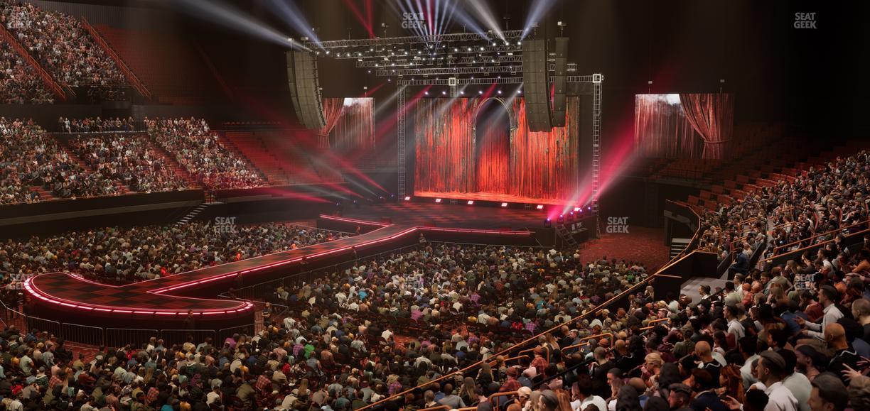 Kia Forum - Section 106 Seat View