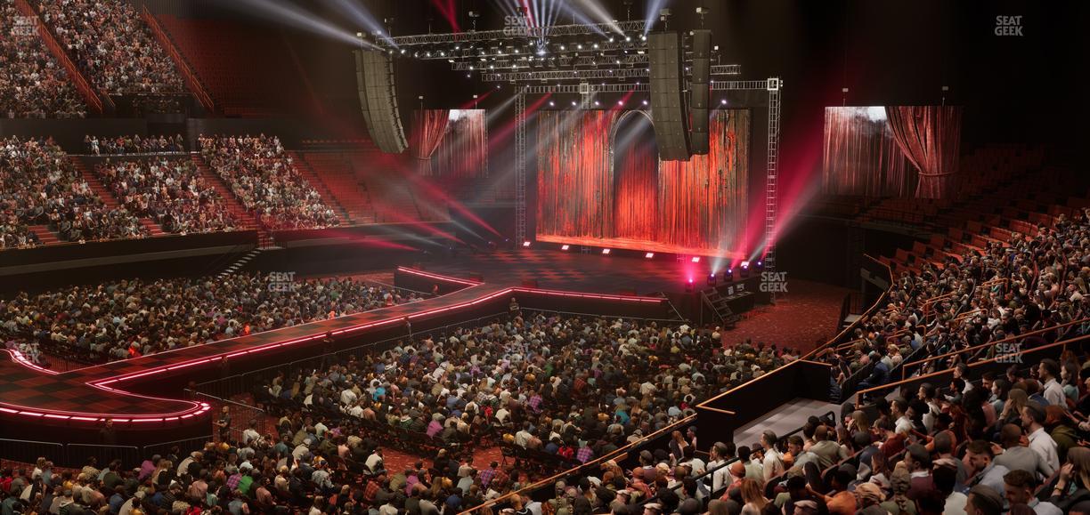 Kia Forum - Section 107 Wc Seat View