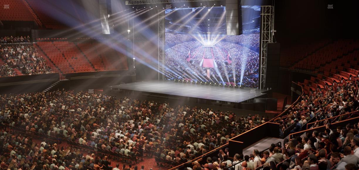 Kia Forum - Section 107 Wc Seat View