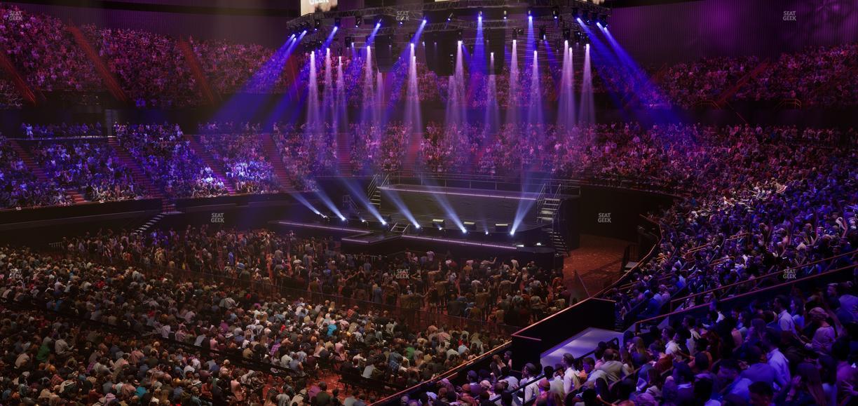 Kia Forum - Section 107 Wc Seat View