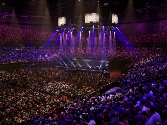 Kia Forum - Section 107 Wc Seat View